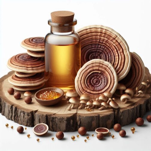 Olio Di Spore Di Funghi Reishi